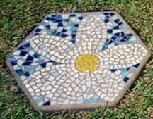 Mosaic Daisy $50